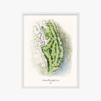 Harbor Park Golf Course white frame