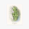 Harbor Park Golf Course printed artwork