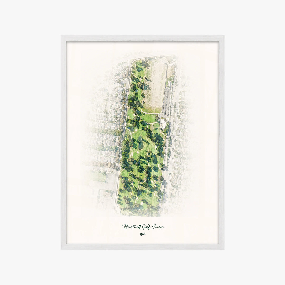 Heartwell Golf Course white frame