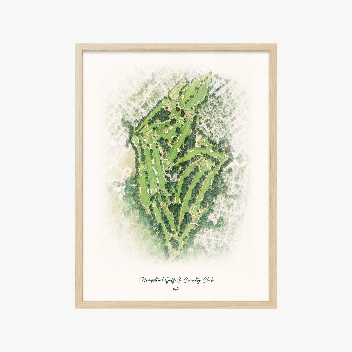Hempstead Golf & Country Club wood frame