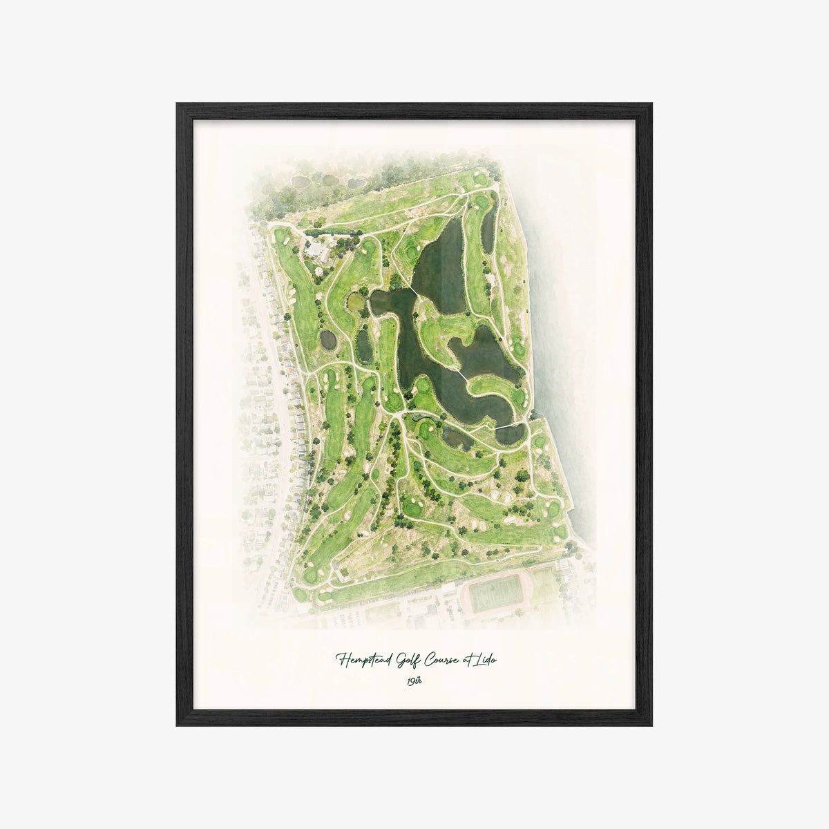 Hempstead Golf Course at Lido black frame