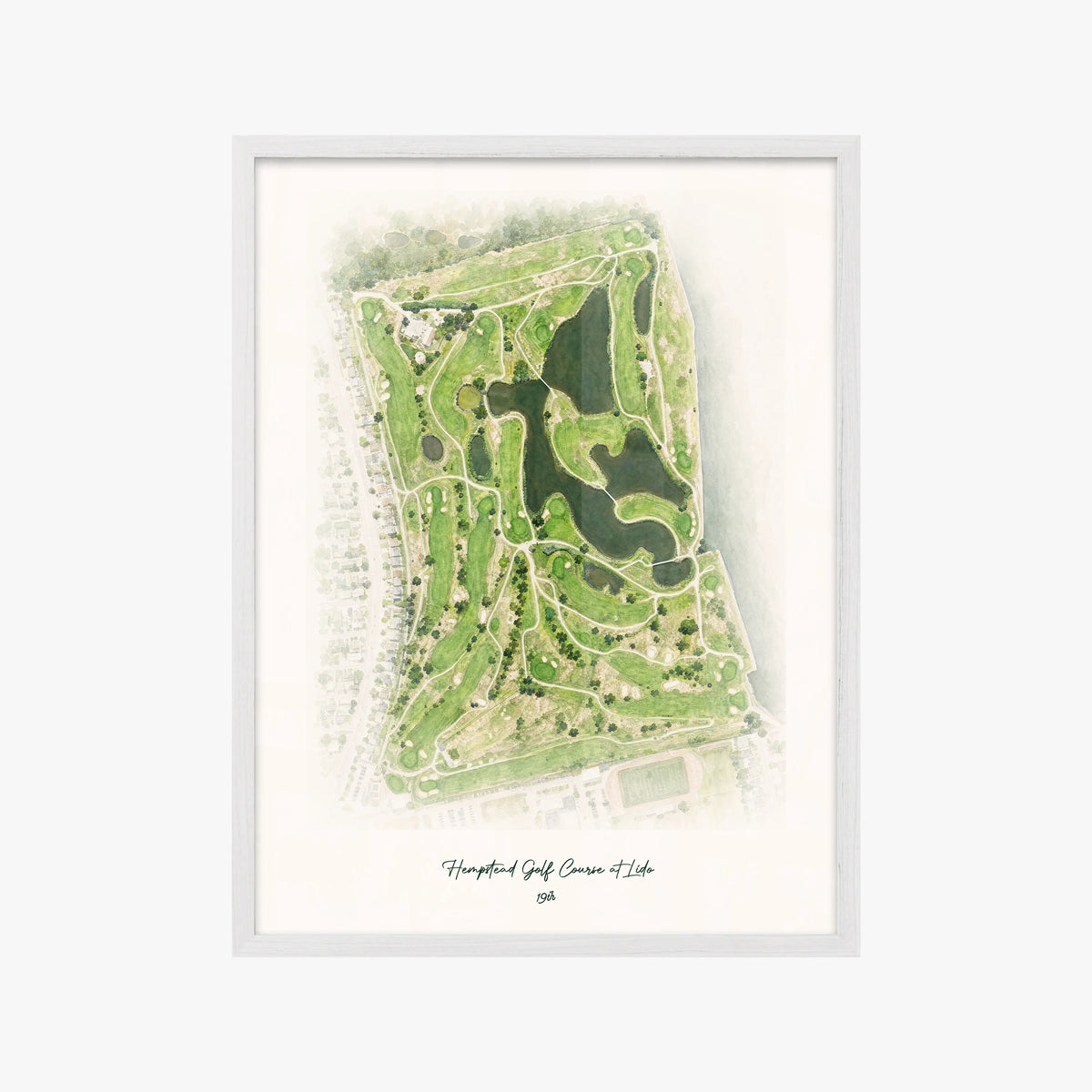 Hempstead Golf Course at Lido white frame