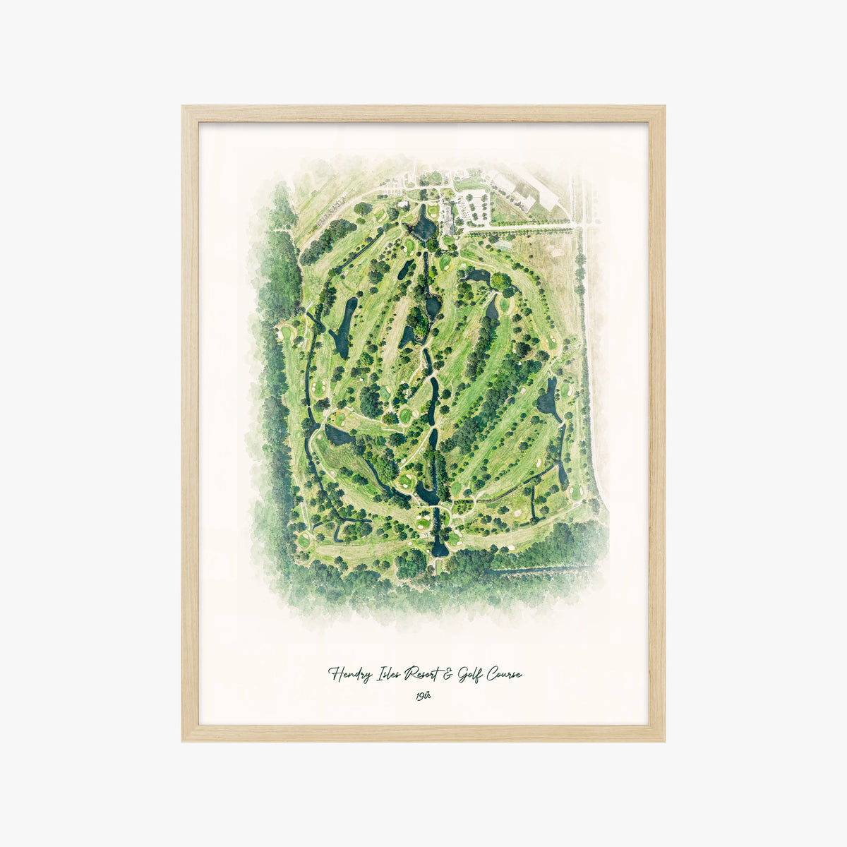 Hendry Isles Resort & Golf Course wood frame