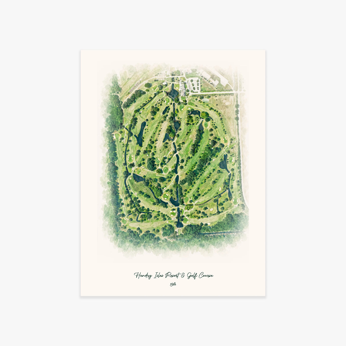 Hendry Isles Resort & Golf Course printed artwork