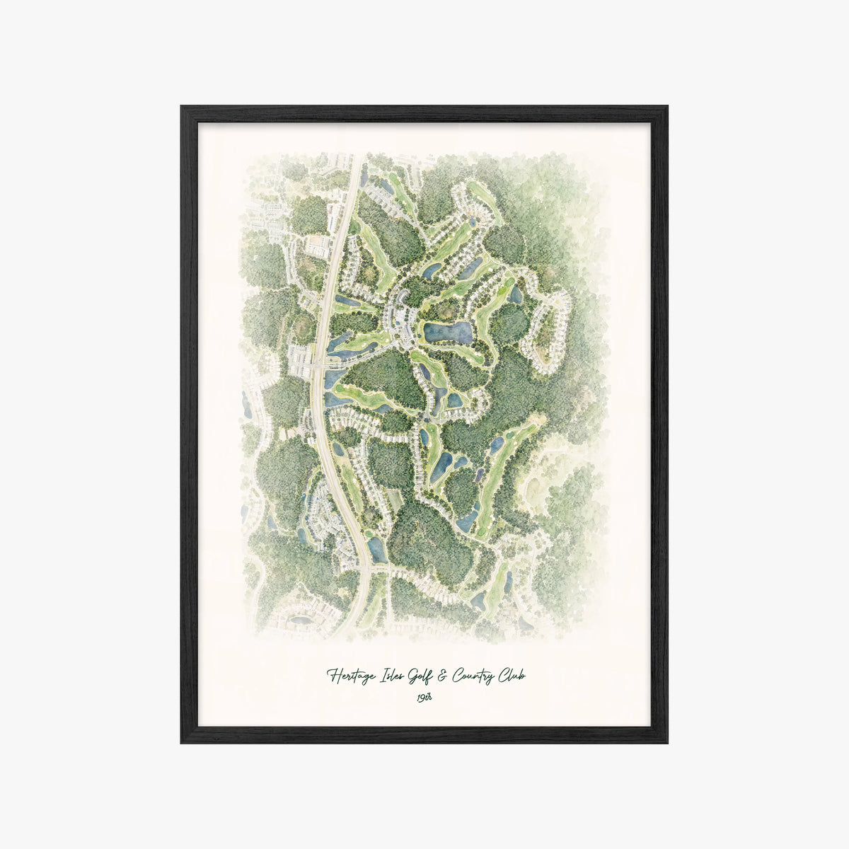 Heritage Isles Golf & Country Club black frame