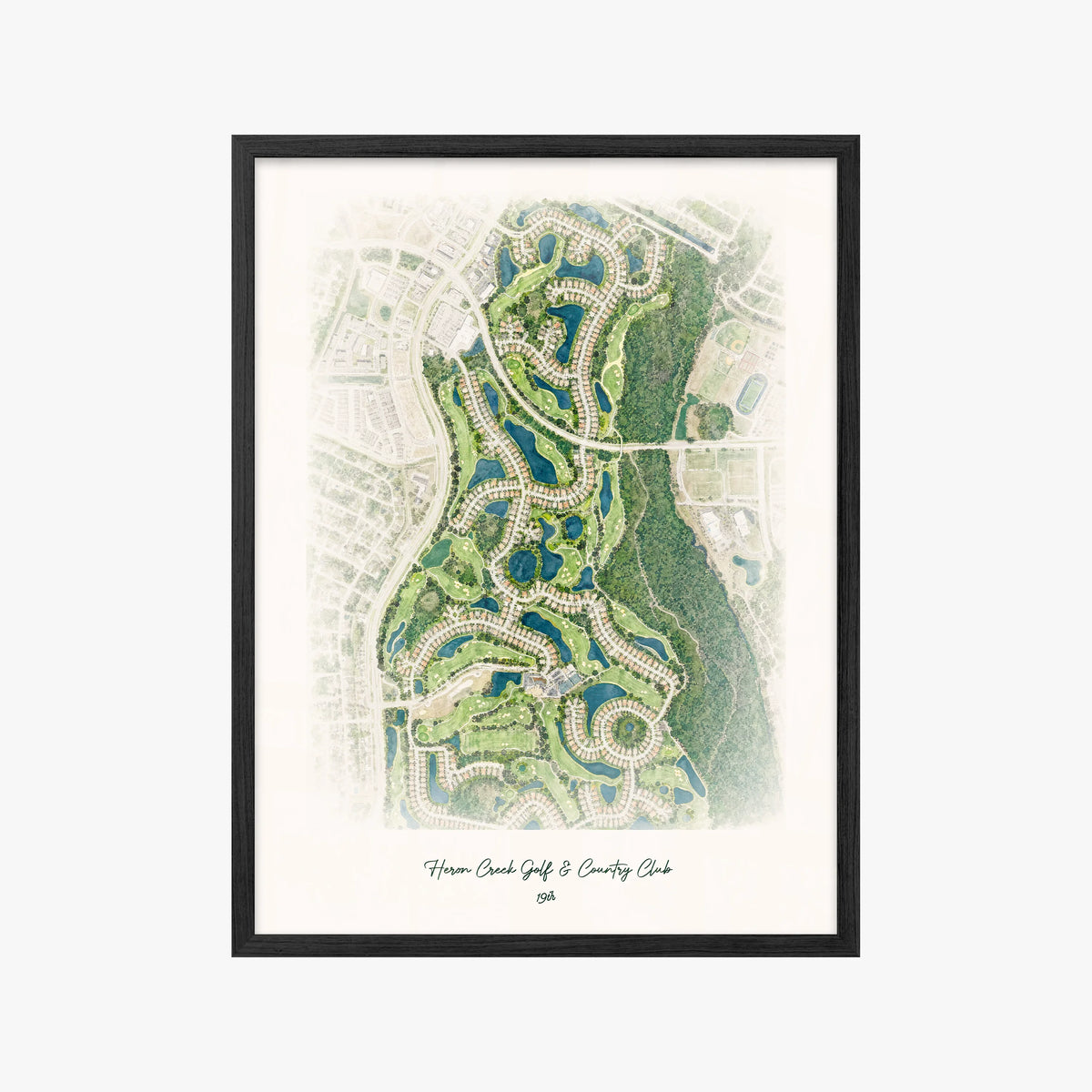 Heron Creek Golf & Country Club black frame