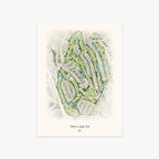Hibiscus Golf Club printed artwork