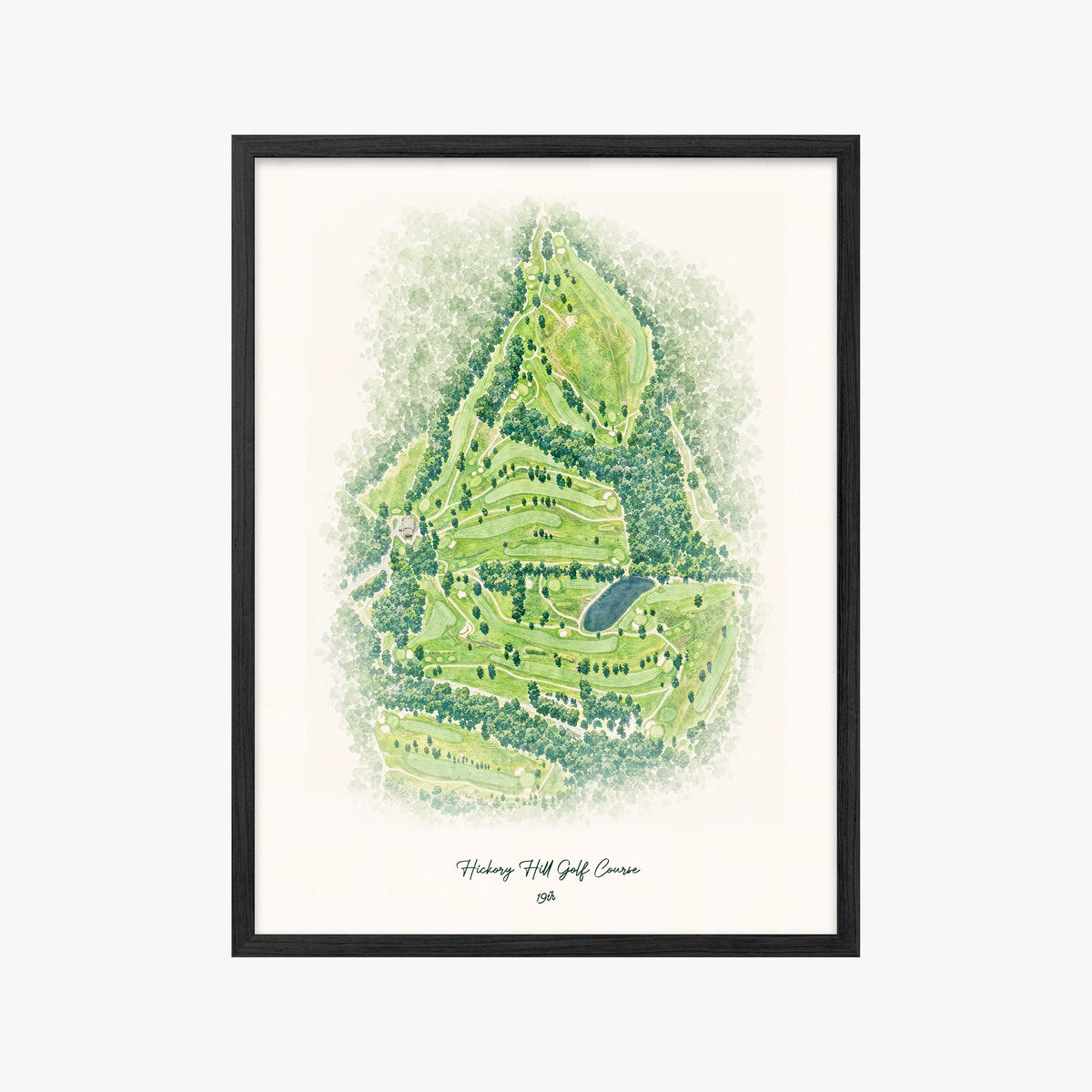 Hickory Hill Golf Course black frame