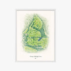 Hickory Hill Golf Course white frame