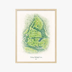 Hickory Hill Golf Course wood frame