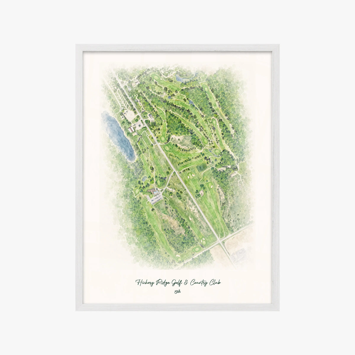 Hickory Ridge Golf & Country Club white frame