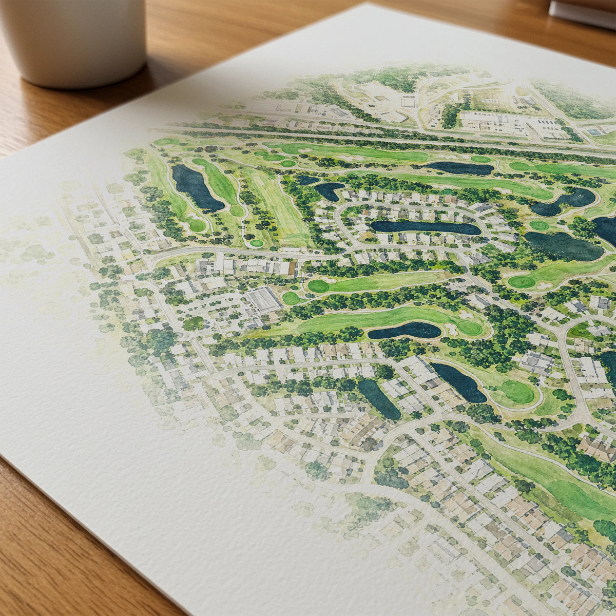 Hidden Lakes Golf Course mockup 4