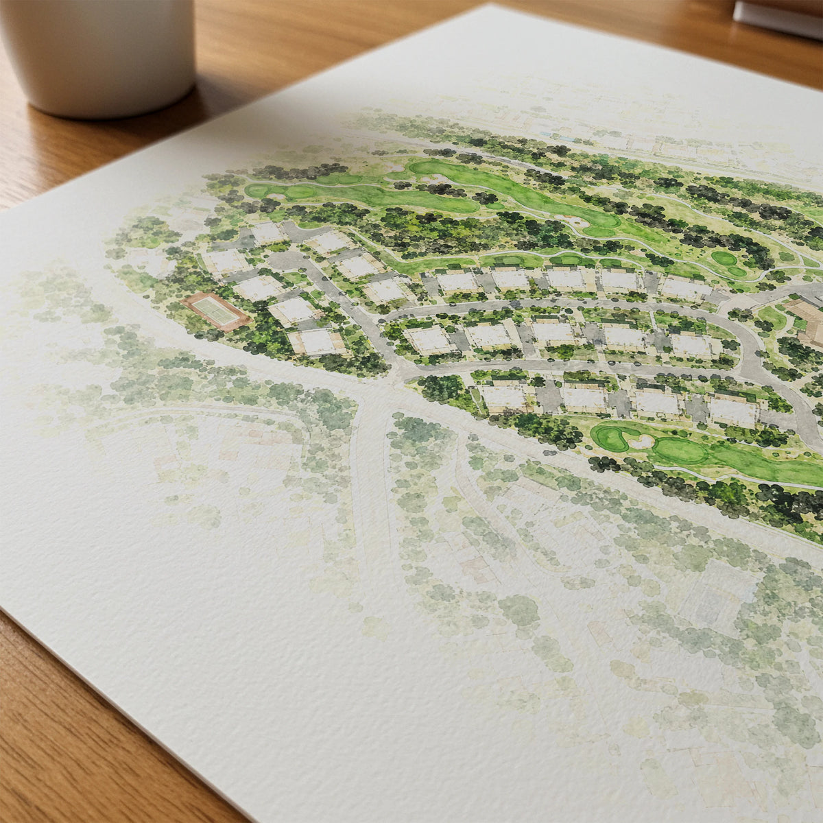 Hidden Oaks Country Club mockup 4