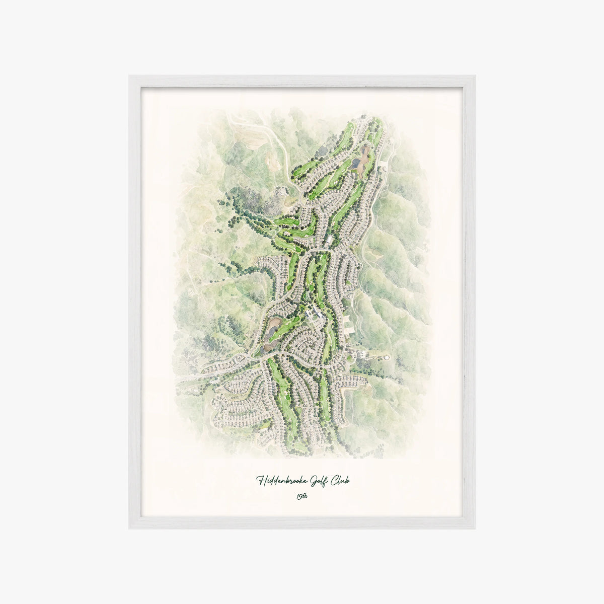 Hiddenbrooke Golf Club white frame