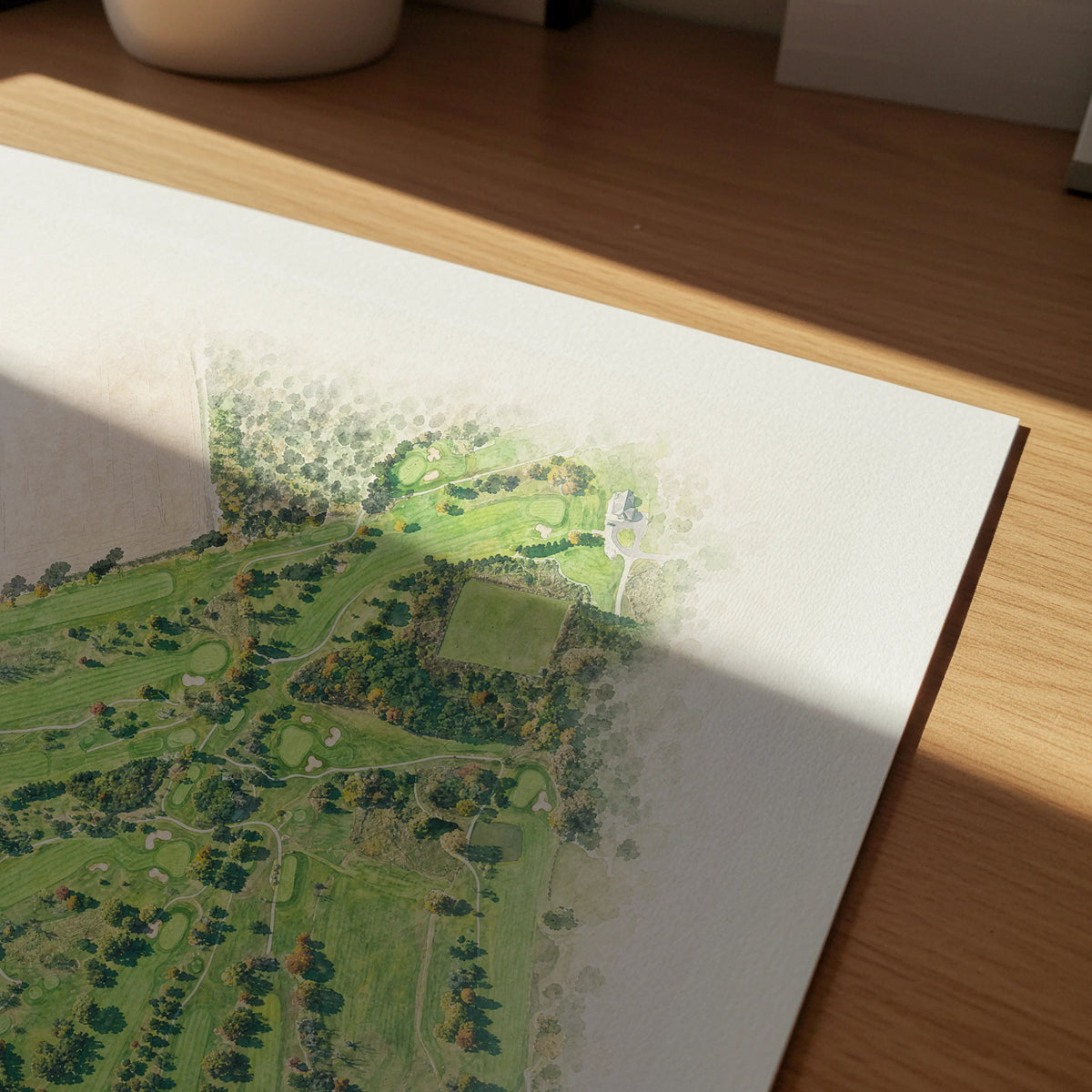 Highland Park Golf Club mockup 1