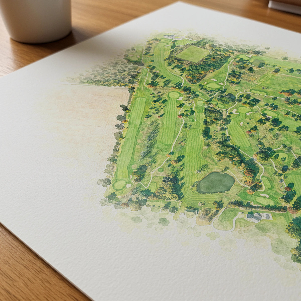 Highland Park Golf Club mockup 4