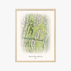 Highlands Reserve Golf Course wood frame