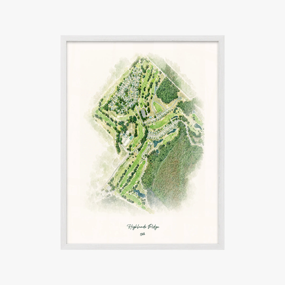 Highlands Ridge white frame
