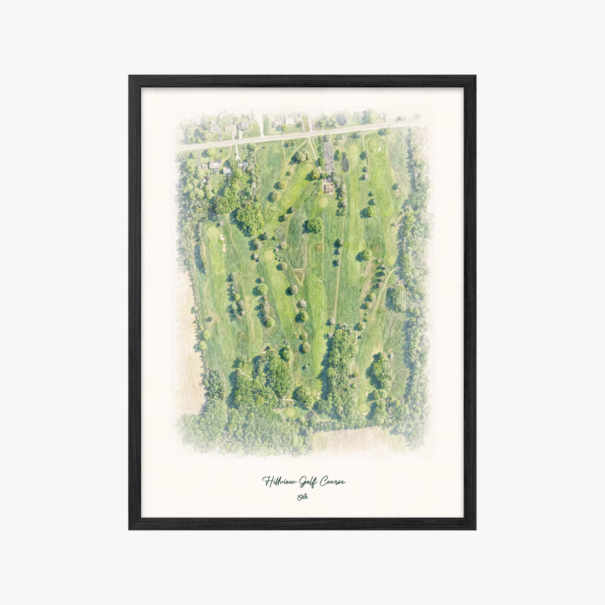 Hillview Golf Course black frame