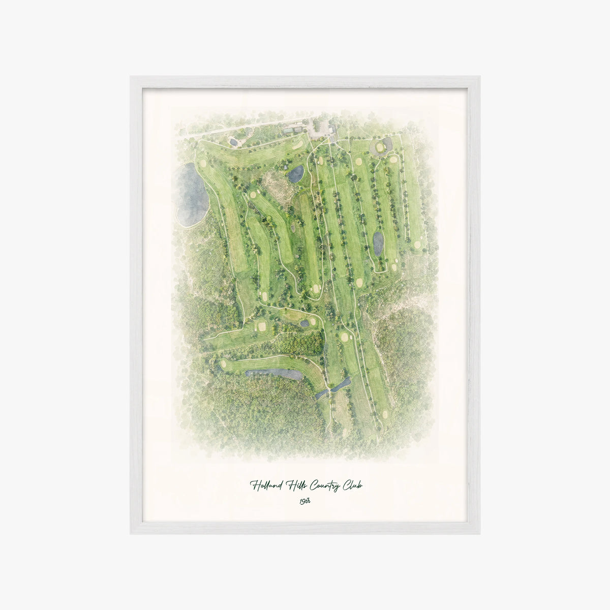 Holland Hills Country Club white frame