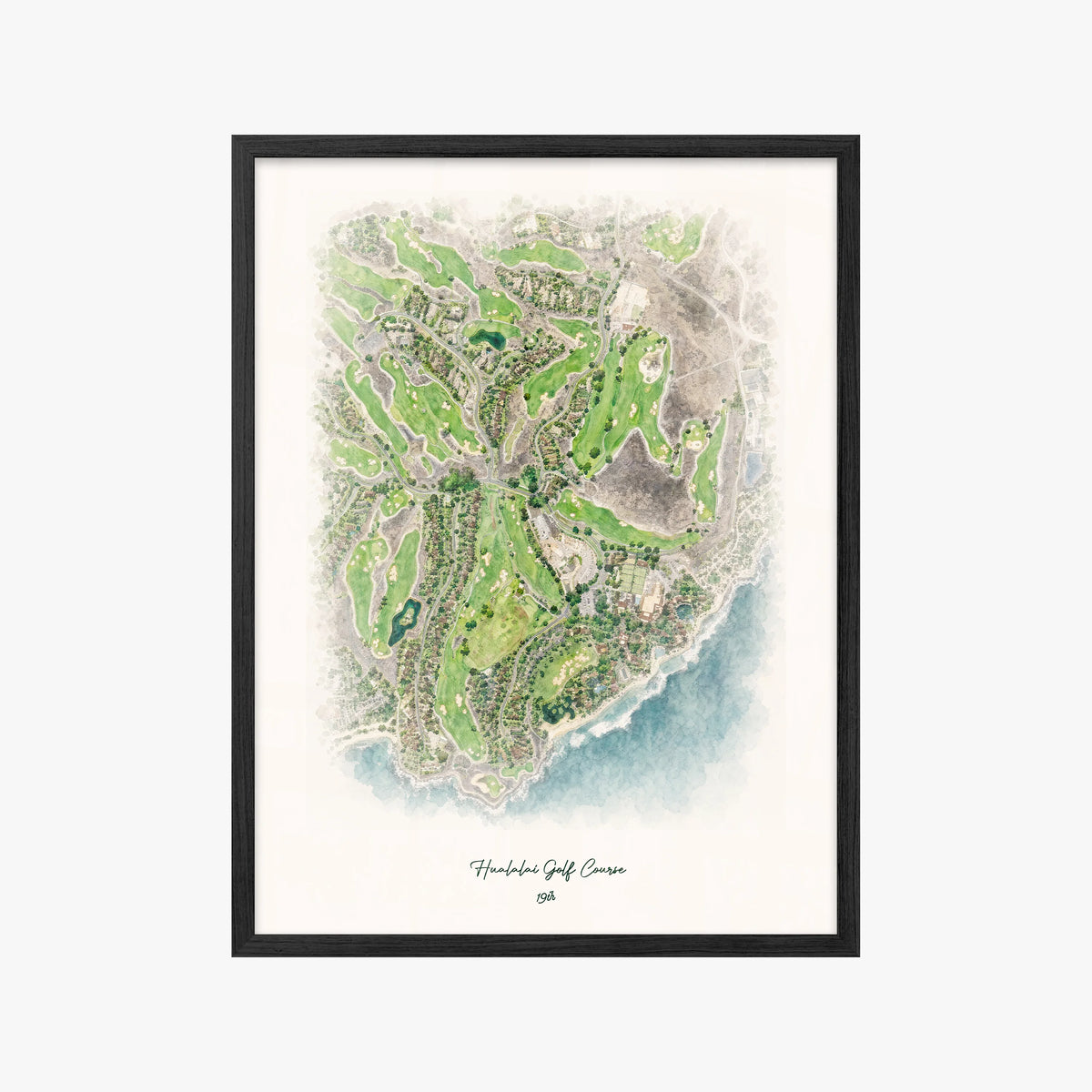 Hualalai Golf Course black frame