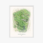 Hunter Ranch Golf Course white frame