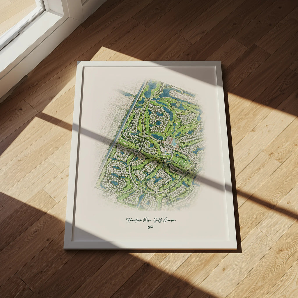 Hunters Run Golf Course mockup 5