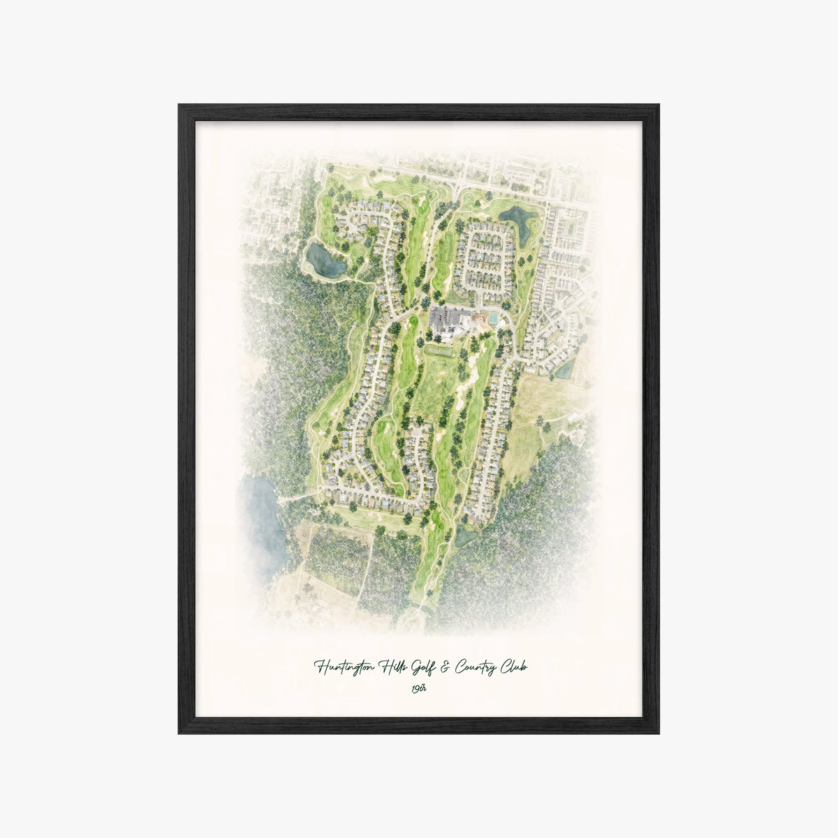 Huntington Hills Golf & Country Club black frame