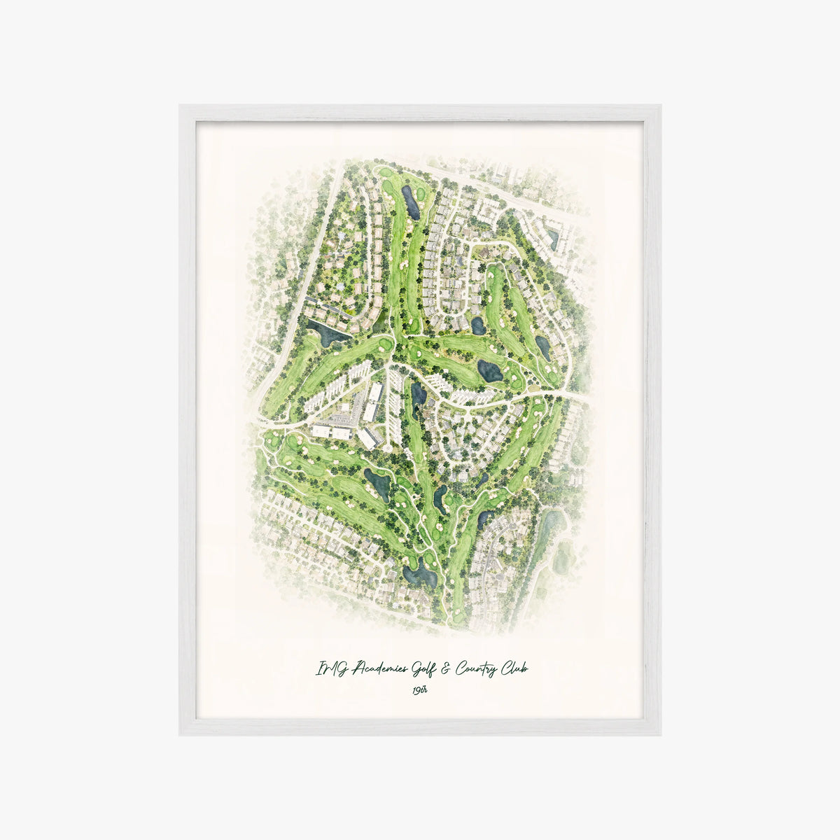 IMG Academies Golf & Country Club white frame