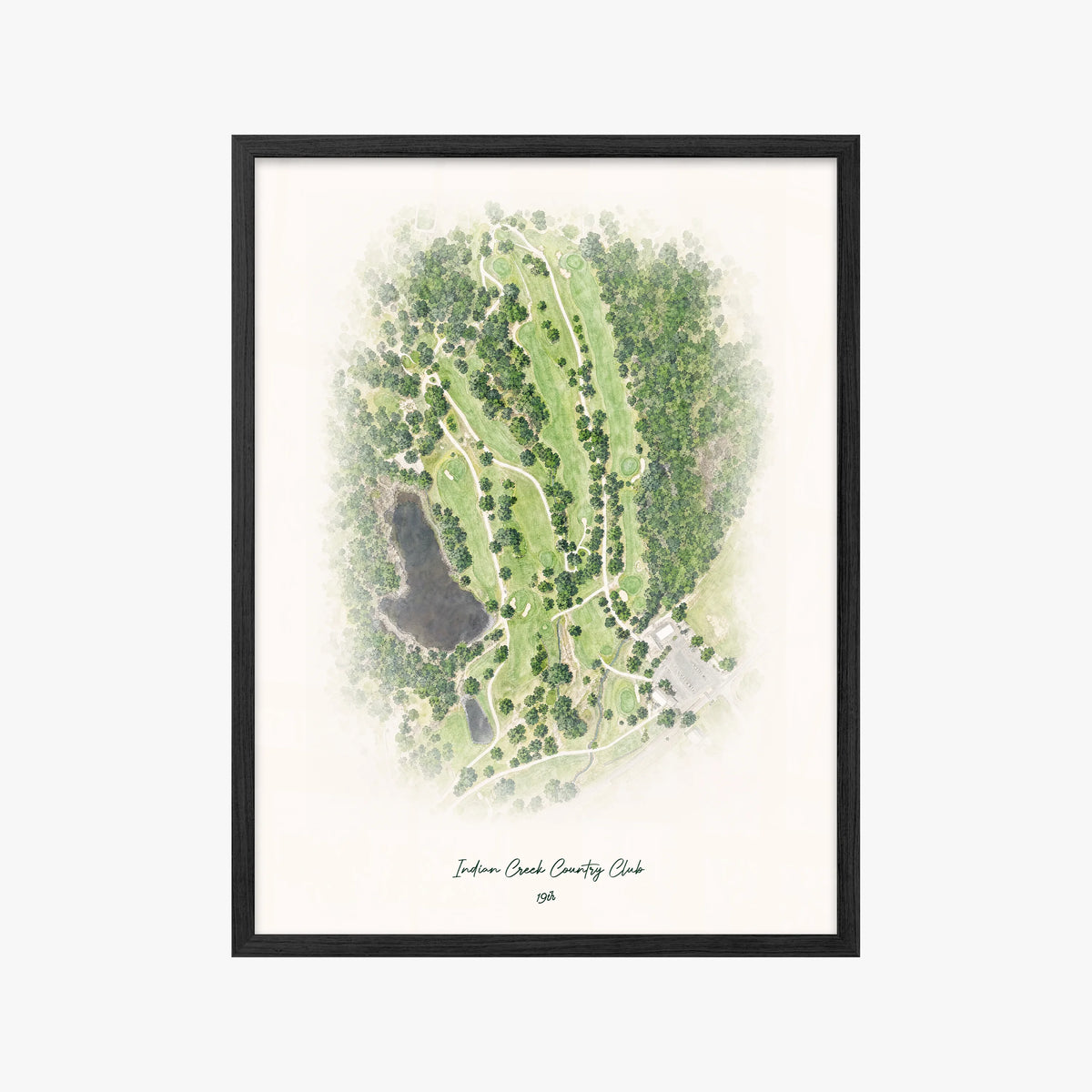 Indian Creek Country Club black frame