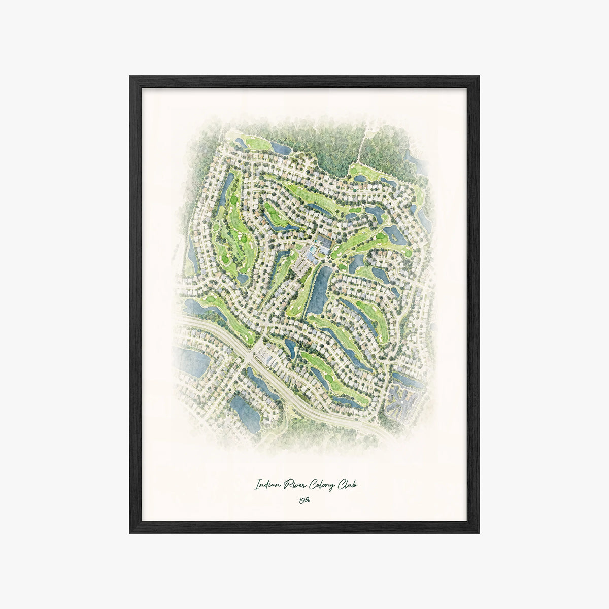 Indian River Colony Club black frame