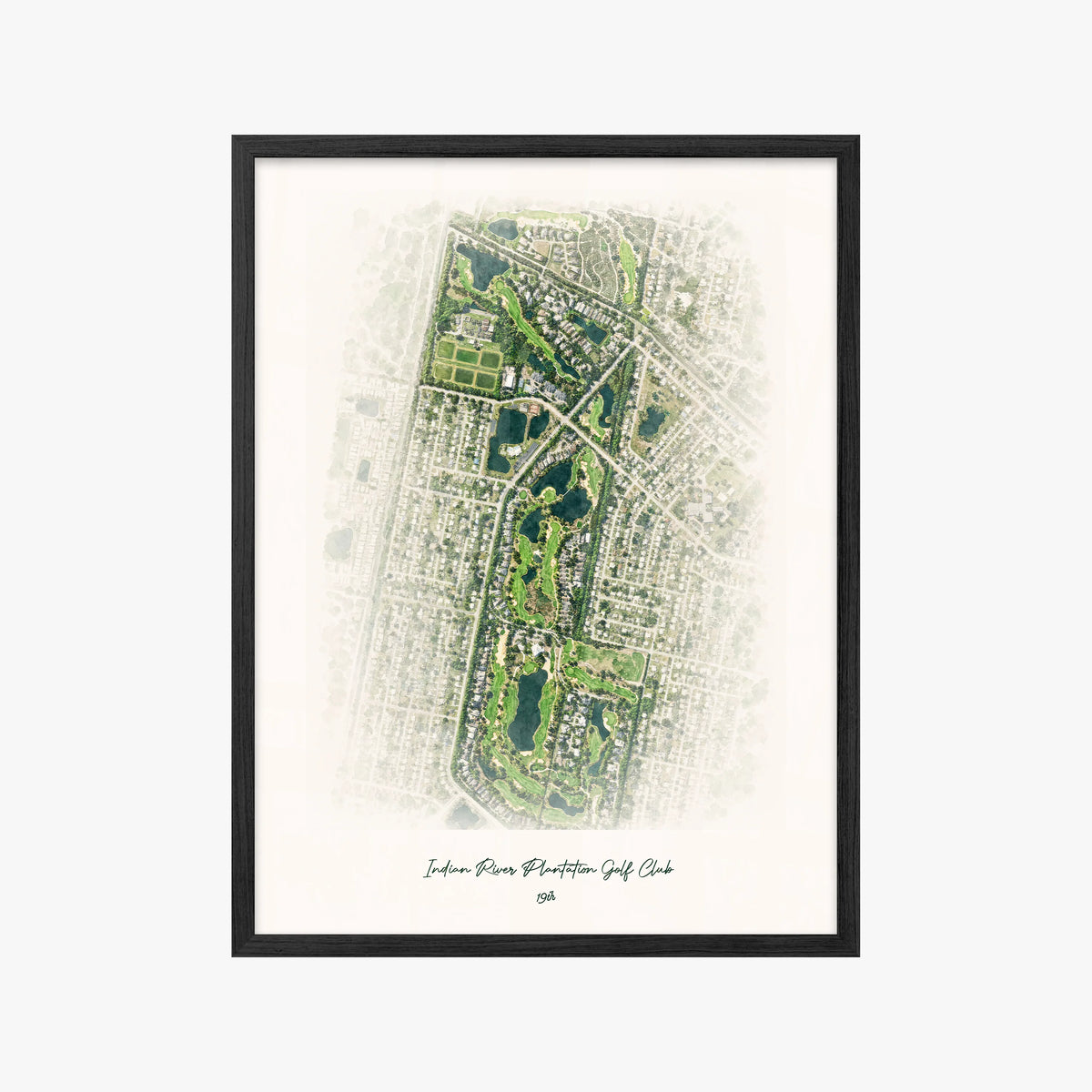Indian River Plantation Golf Club black frame