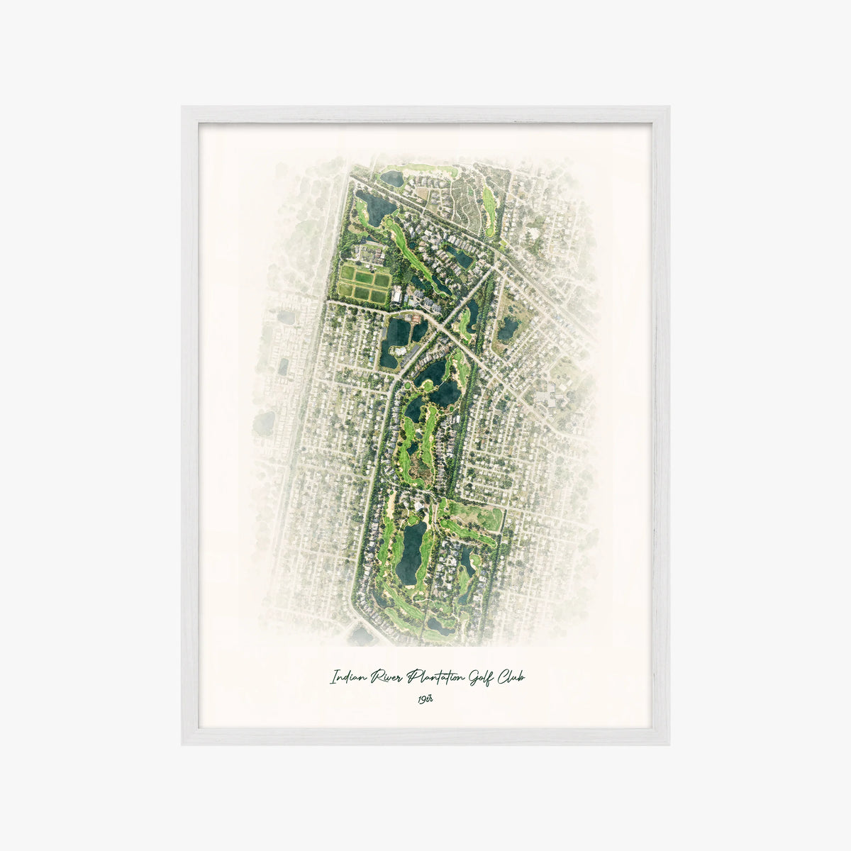 Indian River Plantation Golf Club white frame
