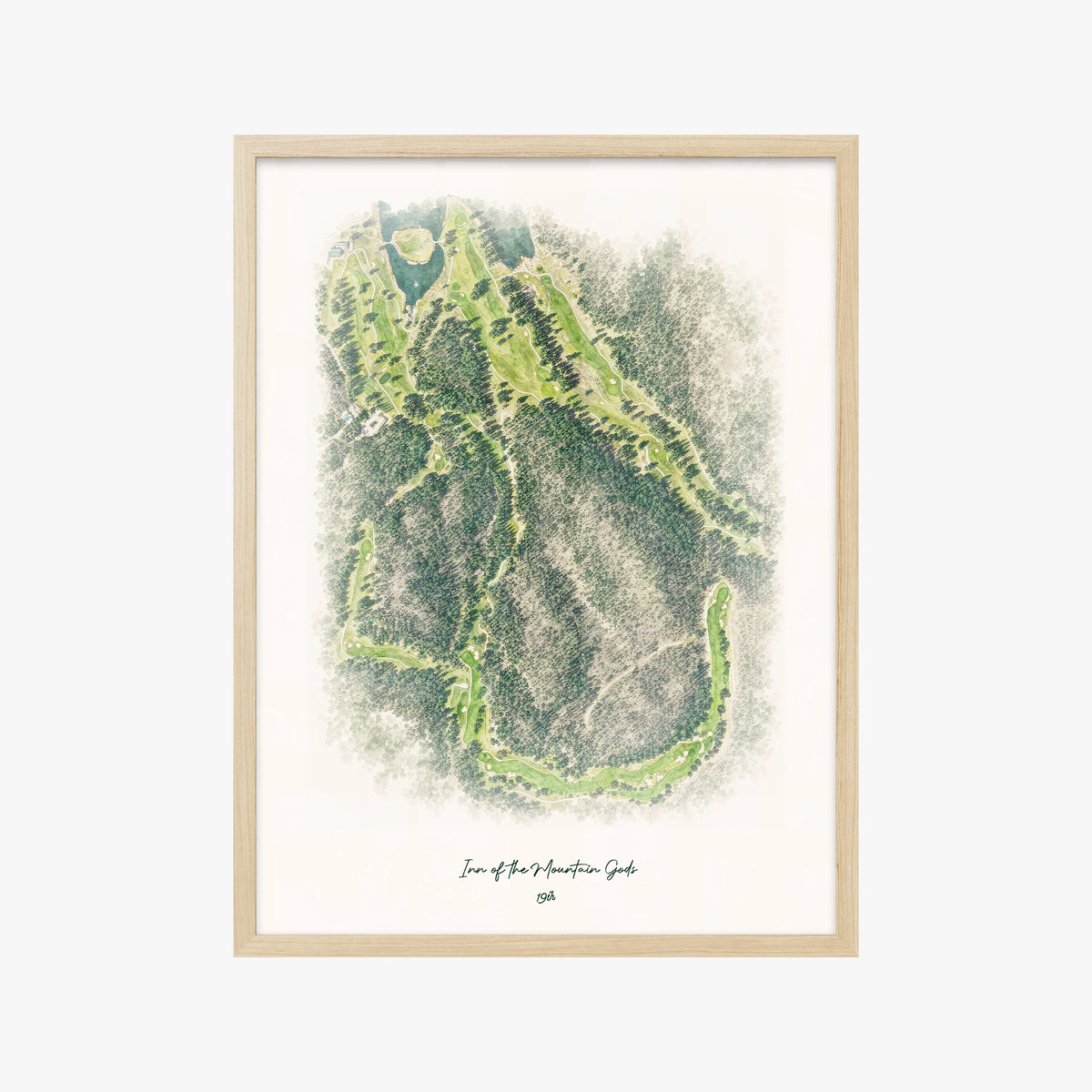 Inn of the Mountain Gods wood frame