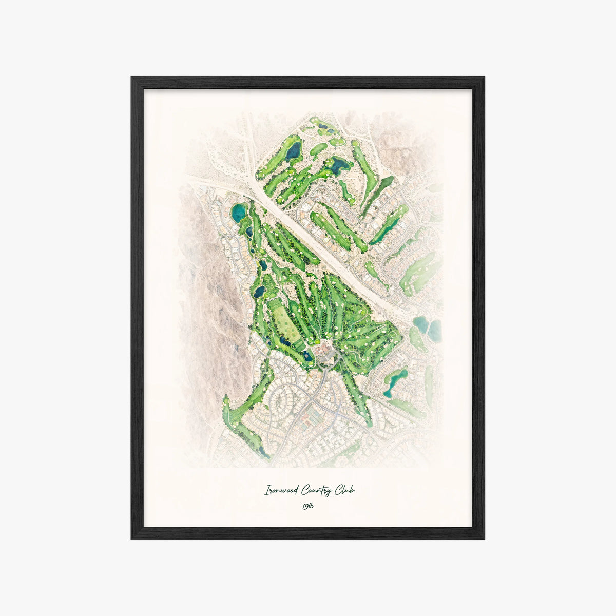 Ironwood Country Club black frame