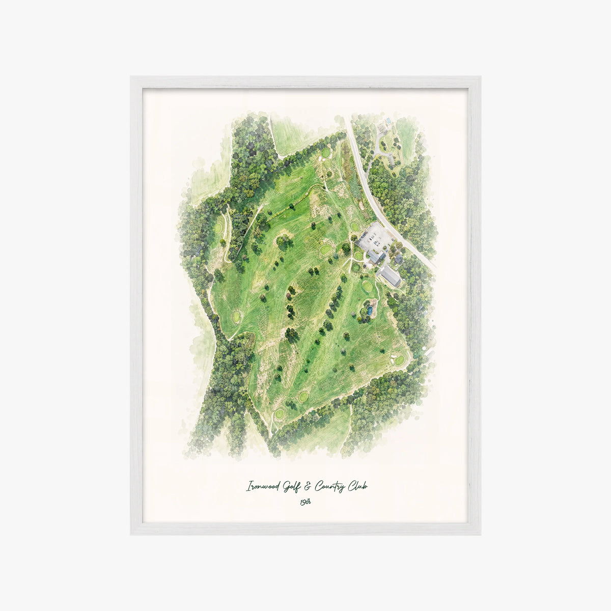 Ironwood Golf & Country Club white frame