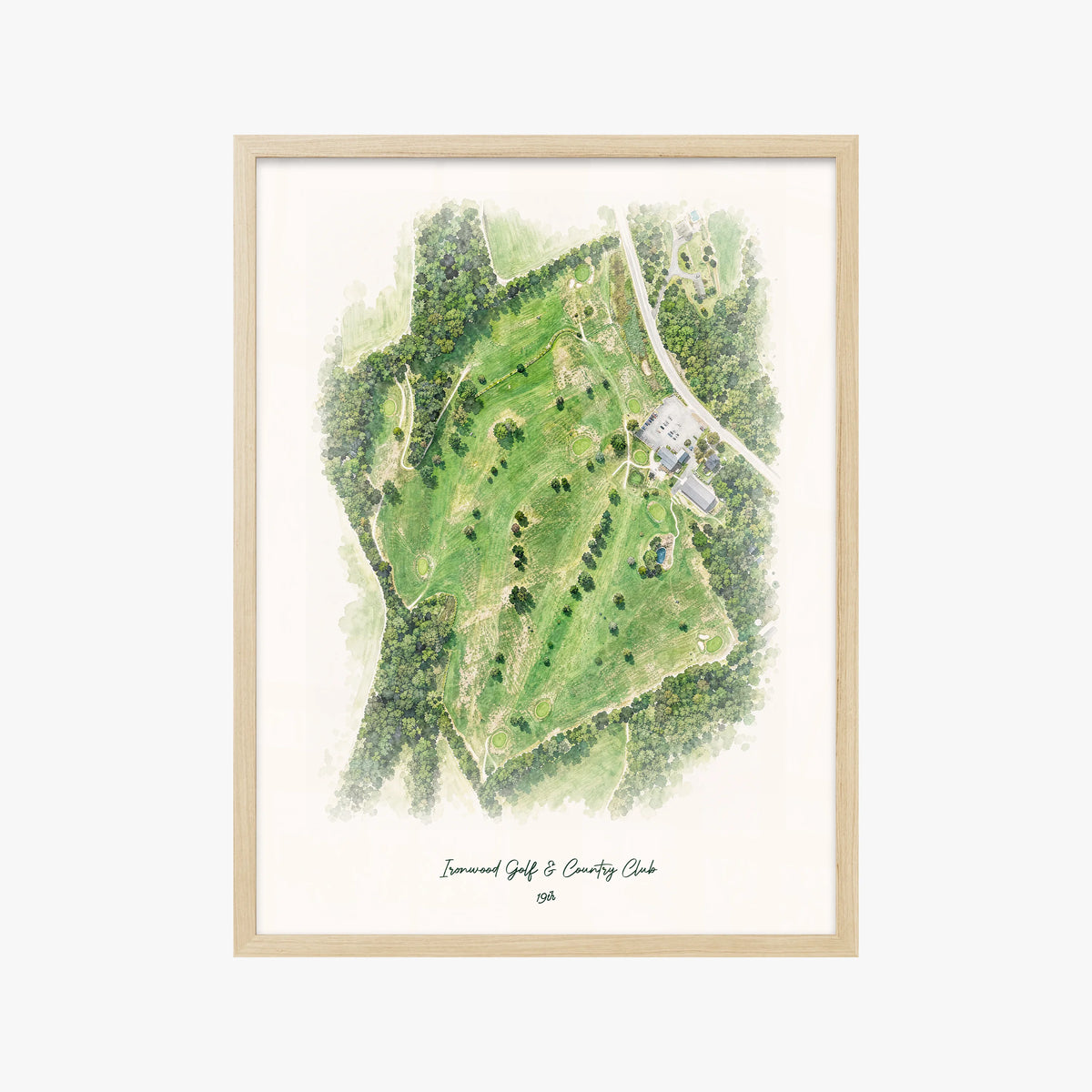 Ironwood Golf & Country Club wood frame