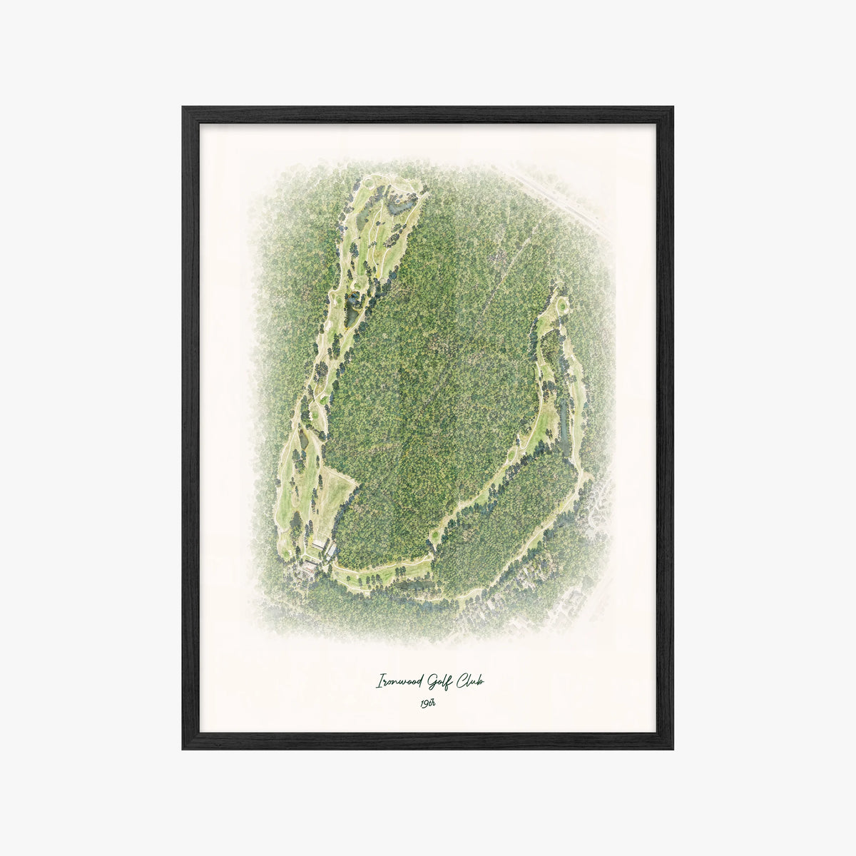 Ironwood Golf Club black frame