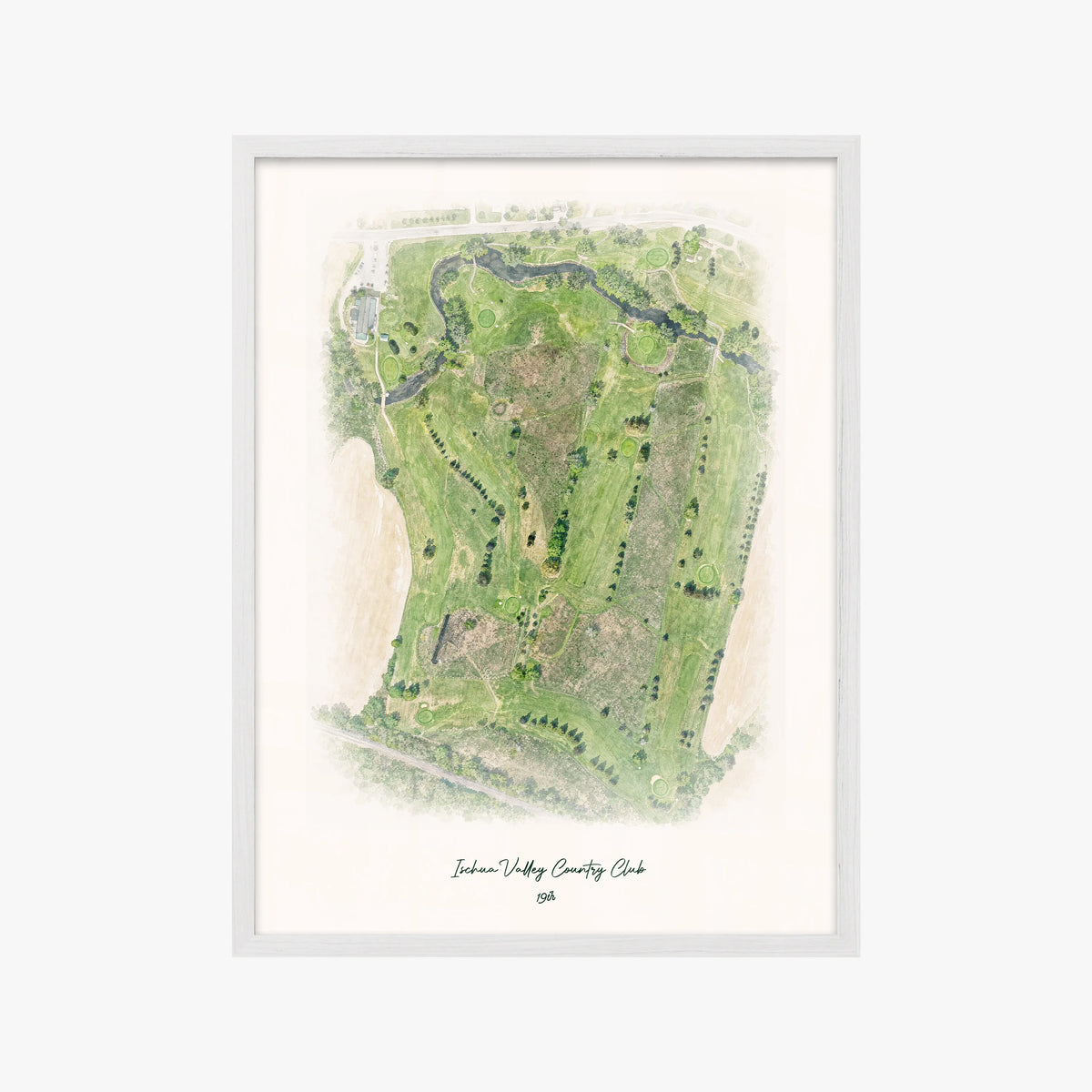 Ischua Valley Country Club white frame