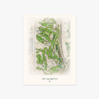 Isleta Eagle Golf Course printed artwork