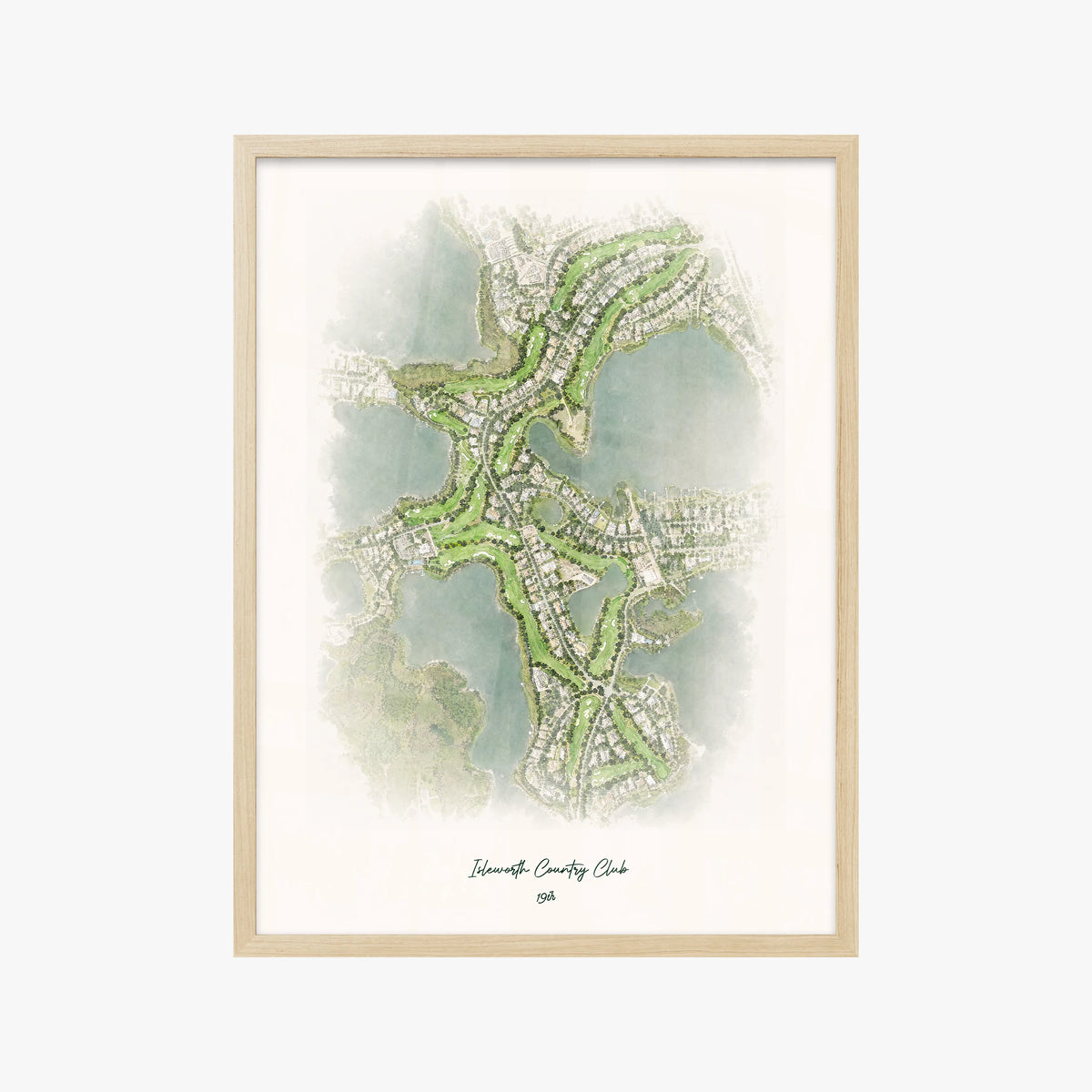 Isleworth Country Club wood frame