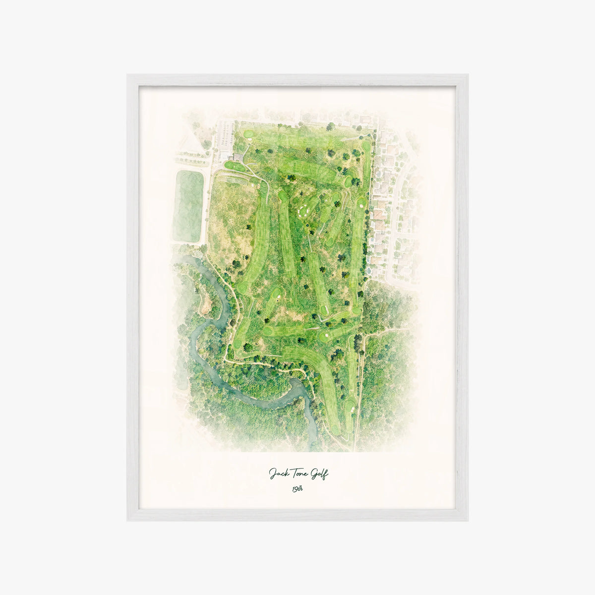 Jack Tone Golf white frame