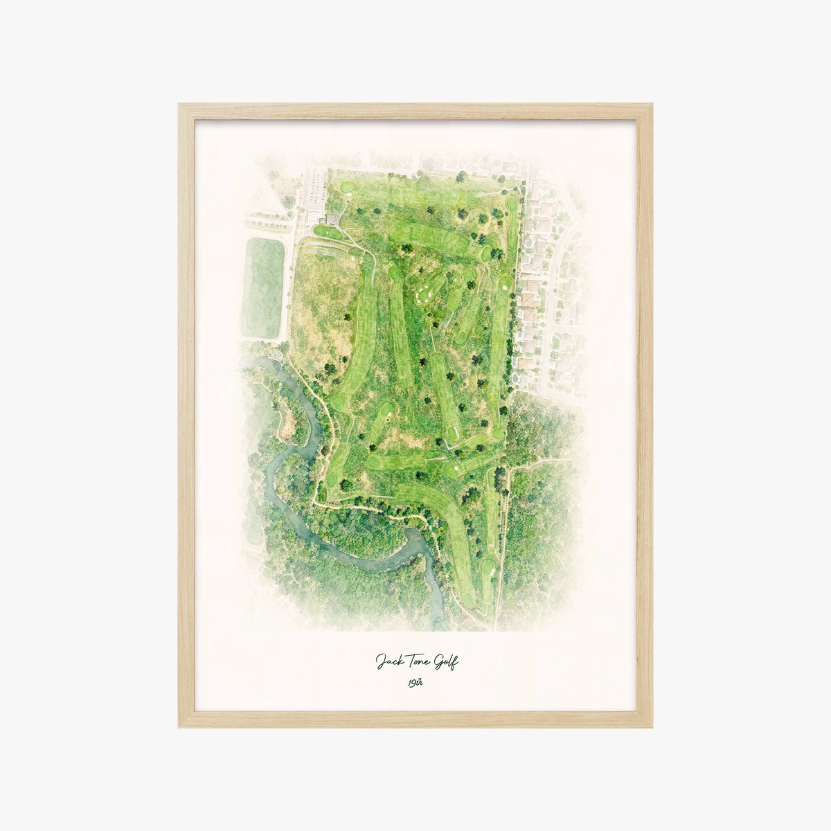 Jack Tone Golf wood frame