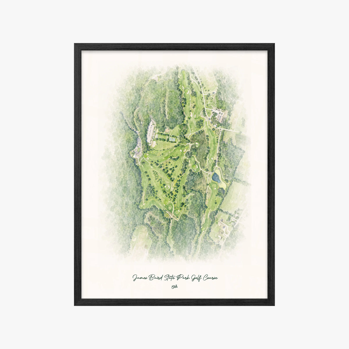 James Baird State Park Golf Course black frame
