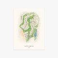 Jess Ranch Golf Course printed artwork