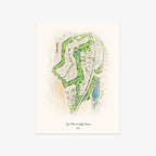 Jess Ranch Golf Course printed artwork