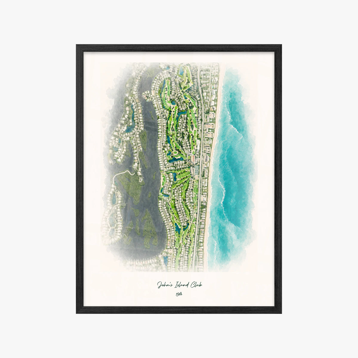 John's Island Club black frame