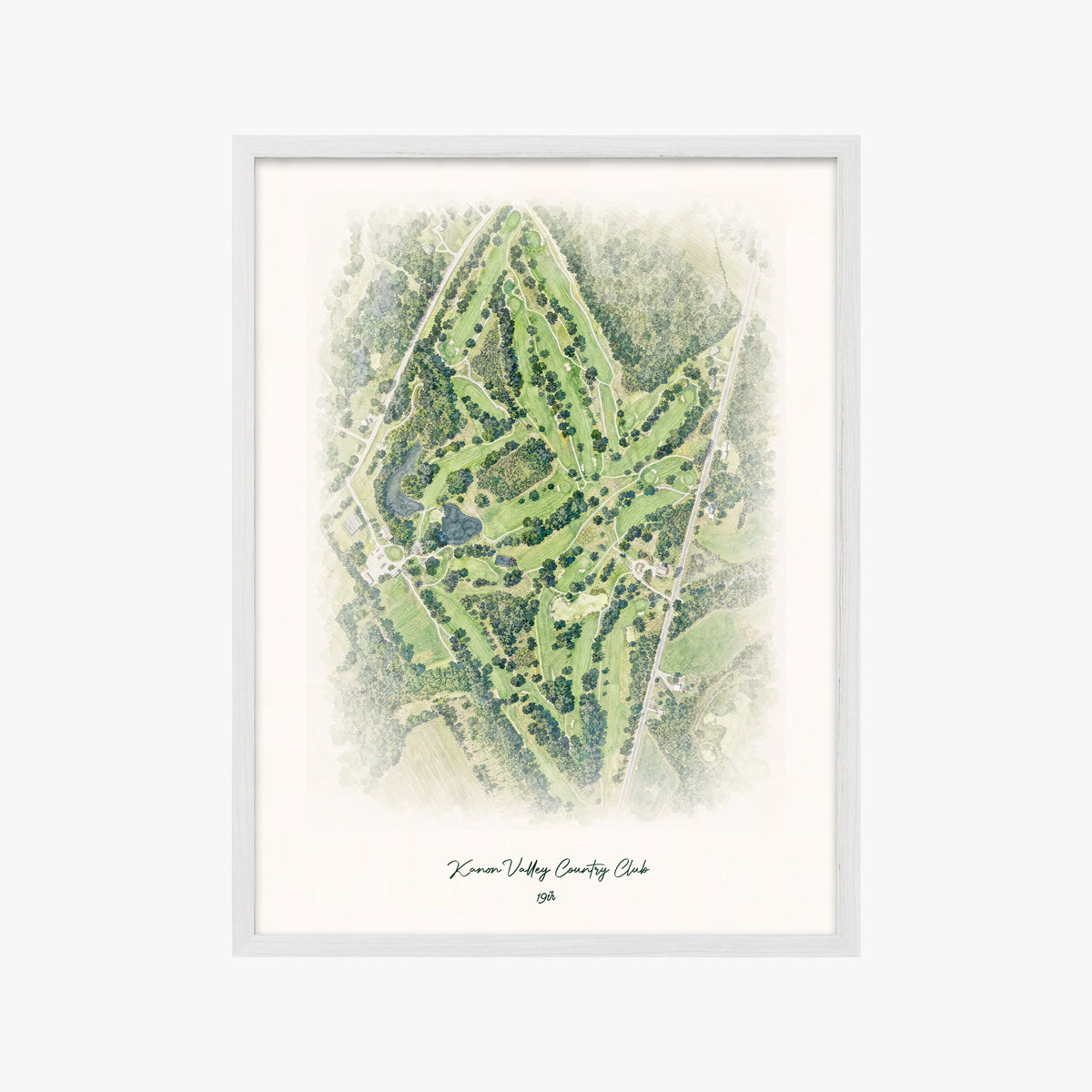 Kanon Valley Country Club white frame
