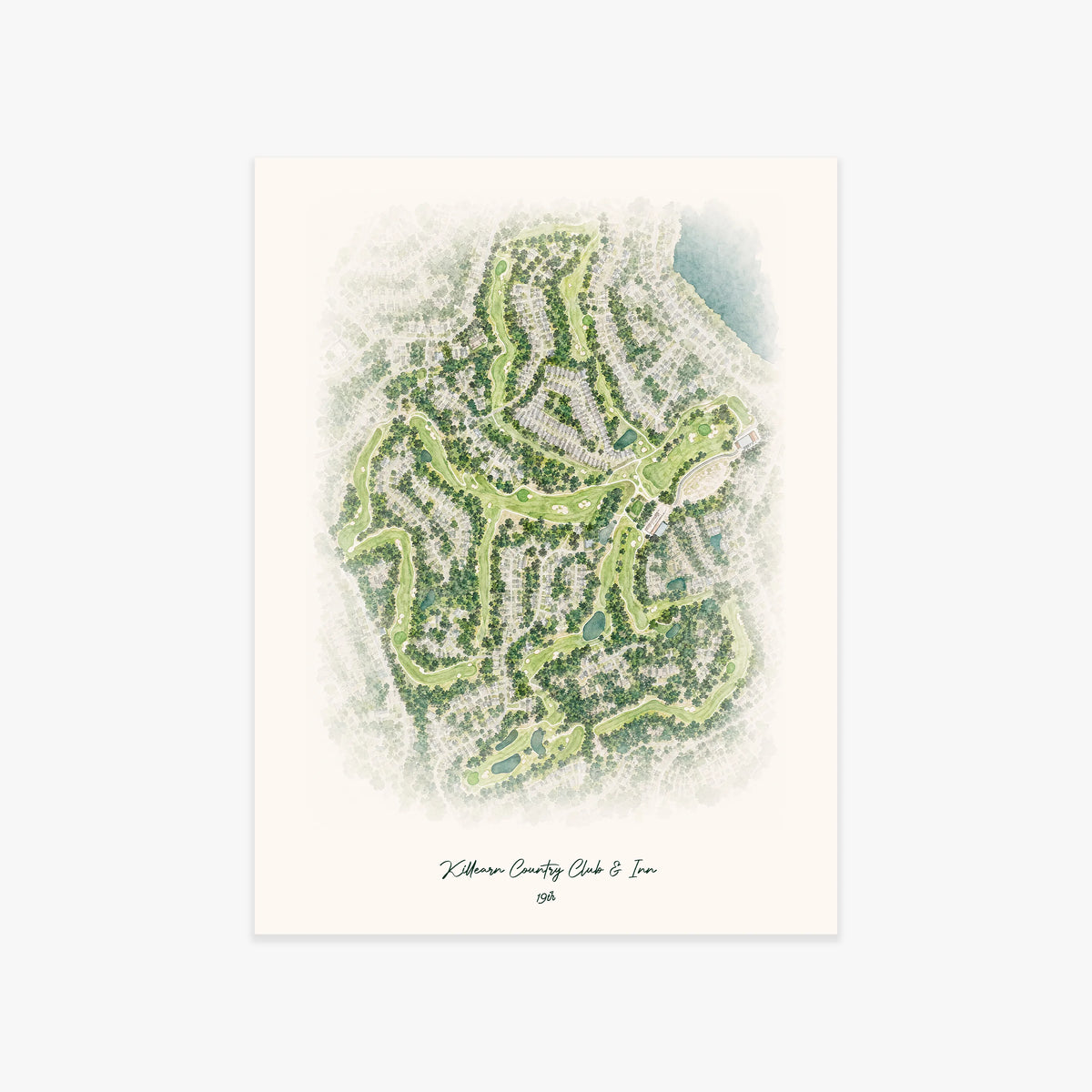 Killearn Country Club & Inn printed artwork