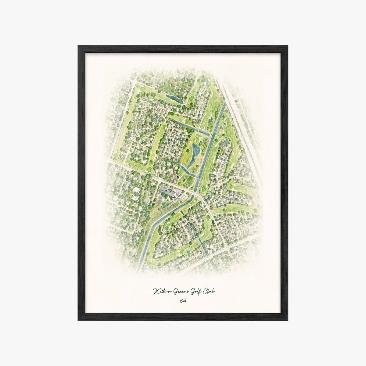 Killian Greens Golf Club black frame